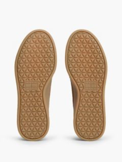 The Greenwich Suede Logo Charm Trainers — Brown 5