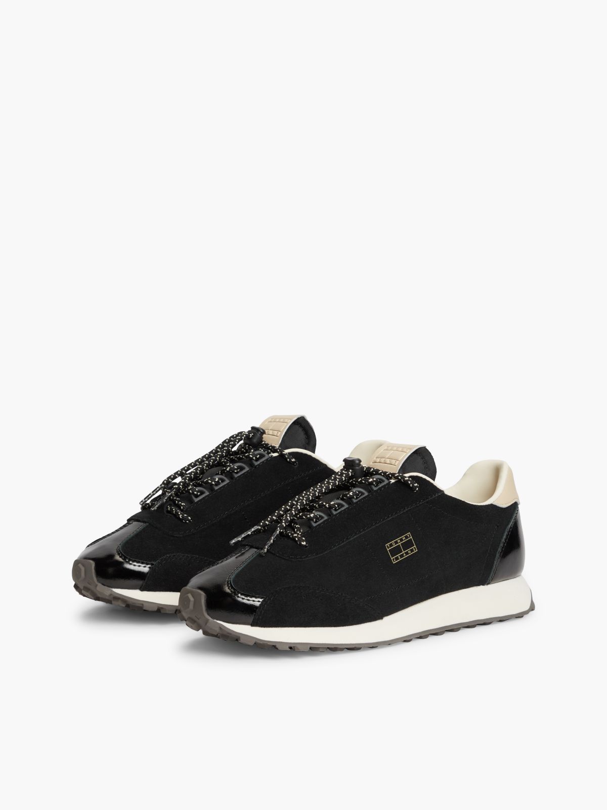 Archive Suede Speed Lace Trainers — Black