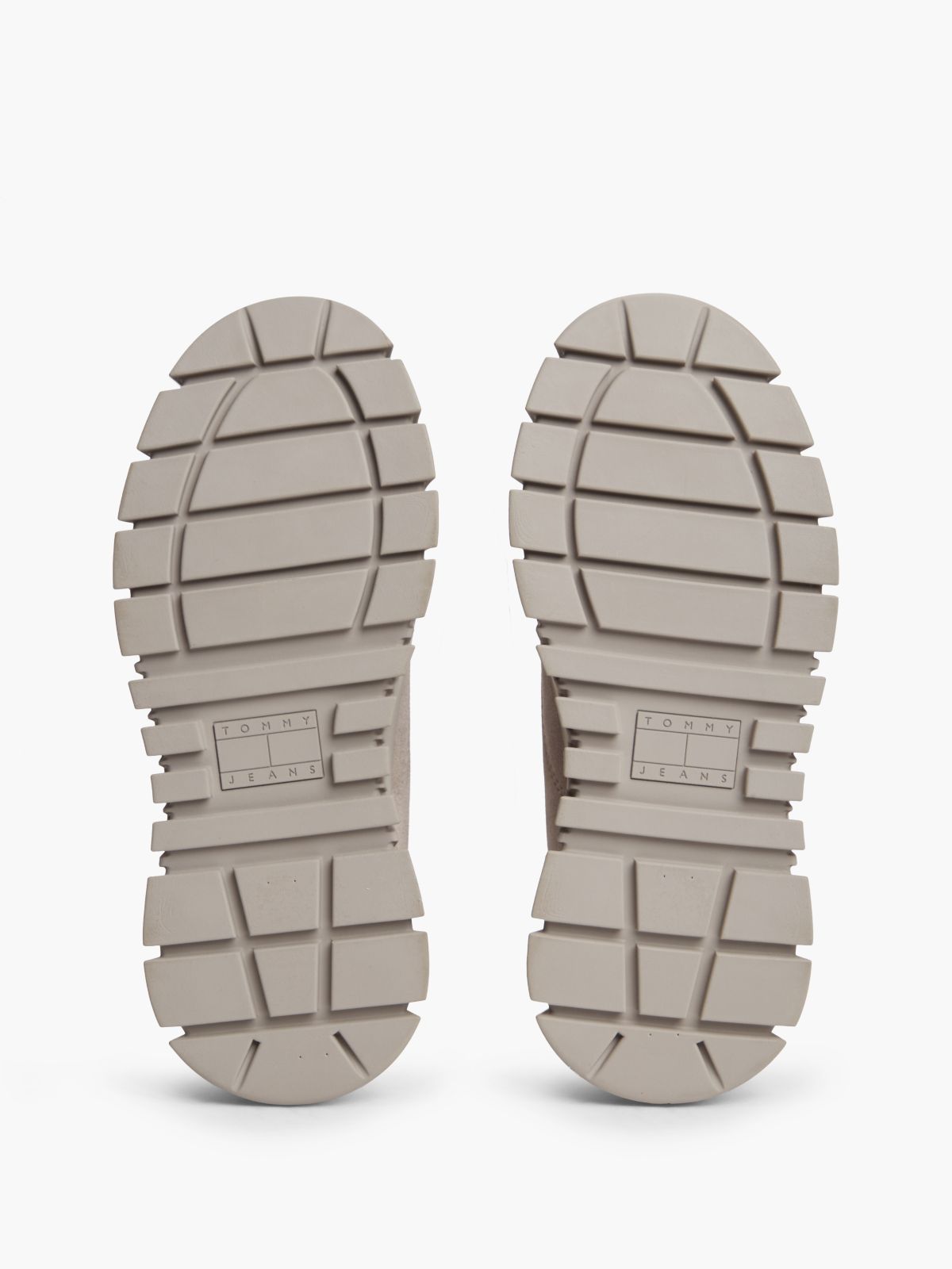 Suede Warm Lined Platform Trainers — Grey