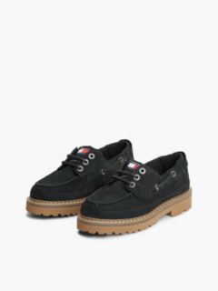 Archive Suede Cleat Boat Shoes — Blue 2