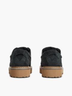 Archive Suede Cleat Boat Shoes — Blue 4