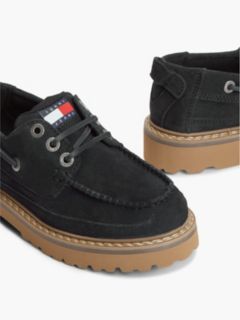 Archive Suede Cleat Boat Shoes — Blue 6