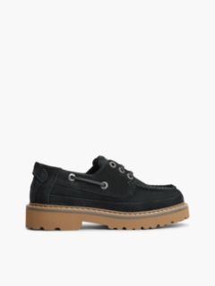 Archive Suede Cleat Boat Shoes — Blue 1