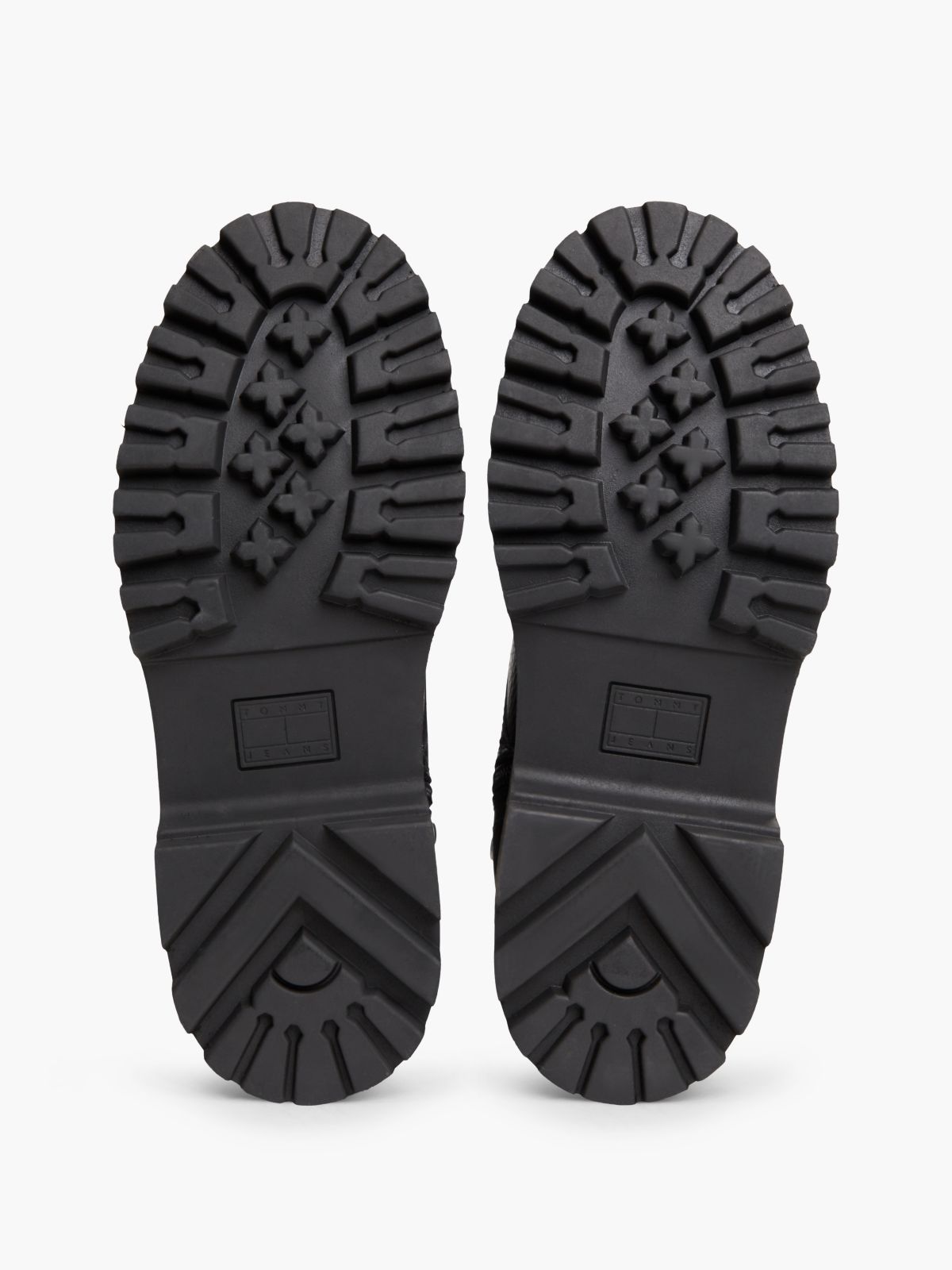 Archive Leather Warm Lined Platform Lace-Up Boots — Black