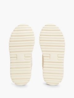 Warm Lined Quilted Snow Boots — Beige 5