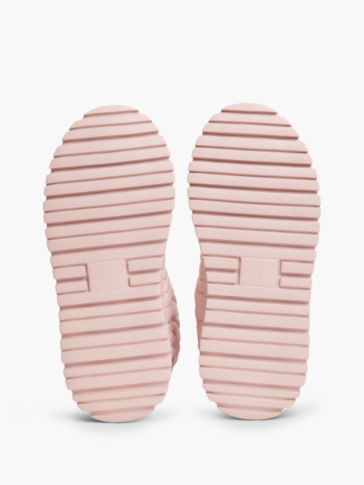 Warm Lined Quilted Snow Boots — Pink