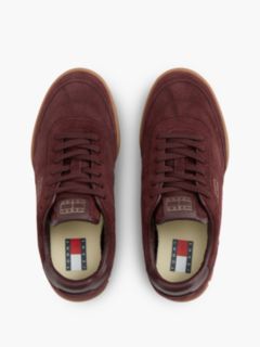 Suede Cleat Low Profile Trainers — Brown 3