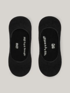 2-Pack Footie Socks — Black 1