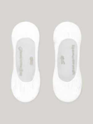 2-Pack Women's Invisible Socks, White