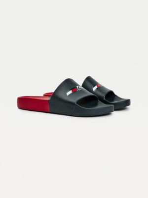 tommy hilfiger pool slides