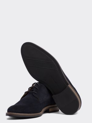 tommy hilfiger suede derby shoes