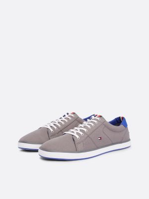 Grey tommy hilfiger shoes on sale