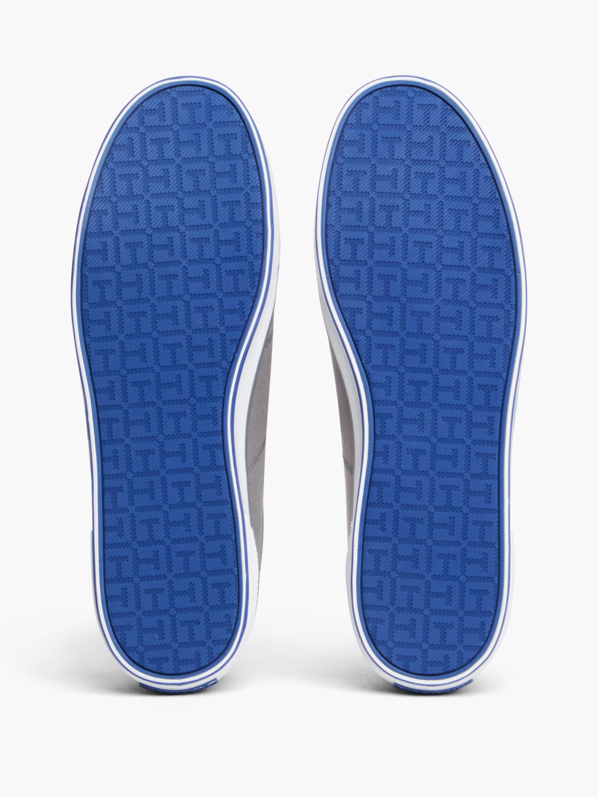 Canvas Lace Up Trainers — Grey