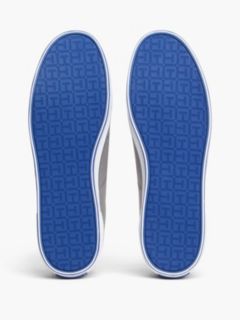 Canvas Lace Up Trainers — Grey 5