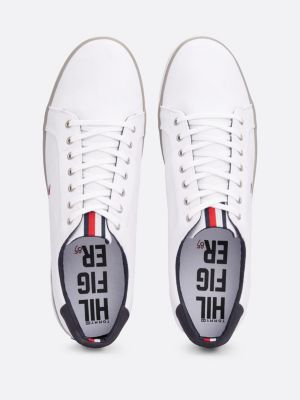 Assimileren kosten Competitief Sneaker van canvas met veters | WIT | Tommy Hilfiger