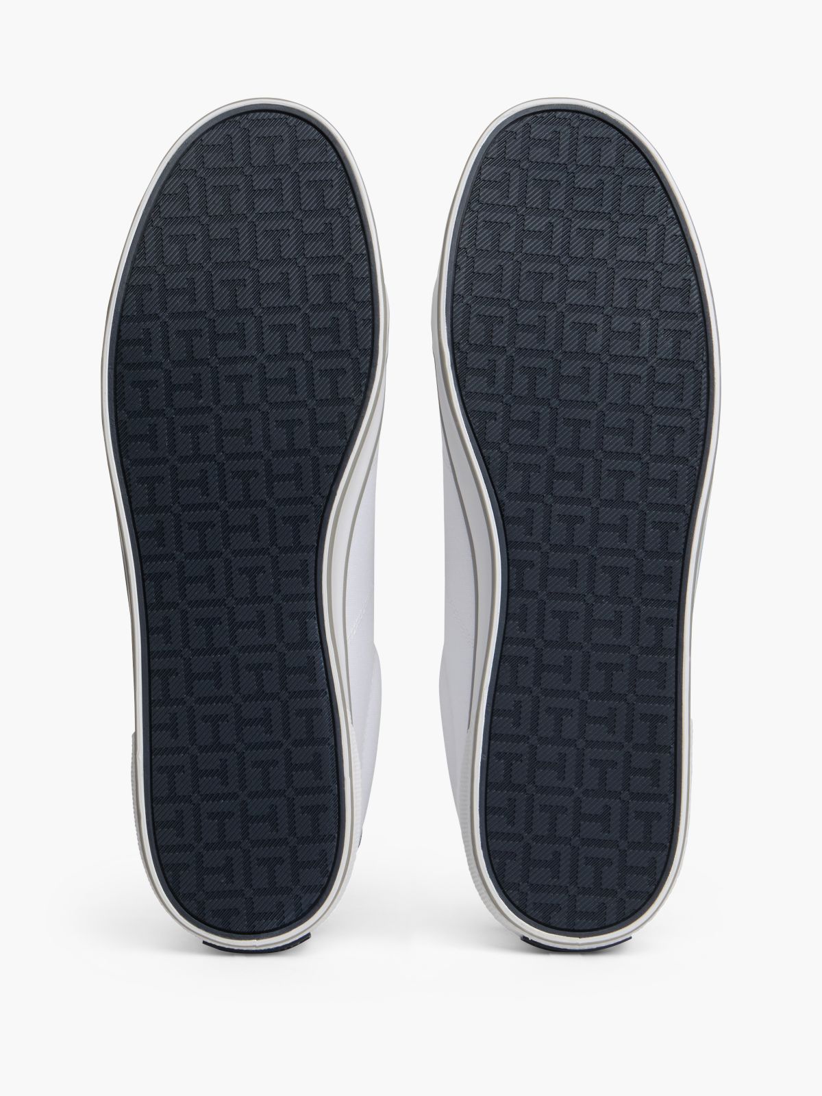 Canvas Lace Up Trainers — White