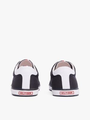 Zapatillas Lona Con Cordones Largos Iconic Tommy Hilfiger