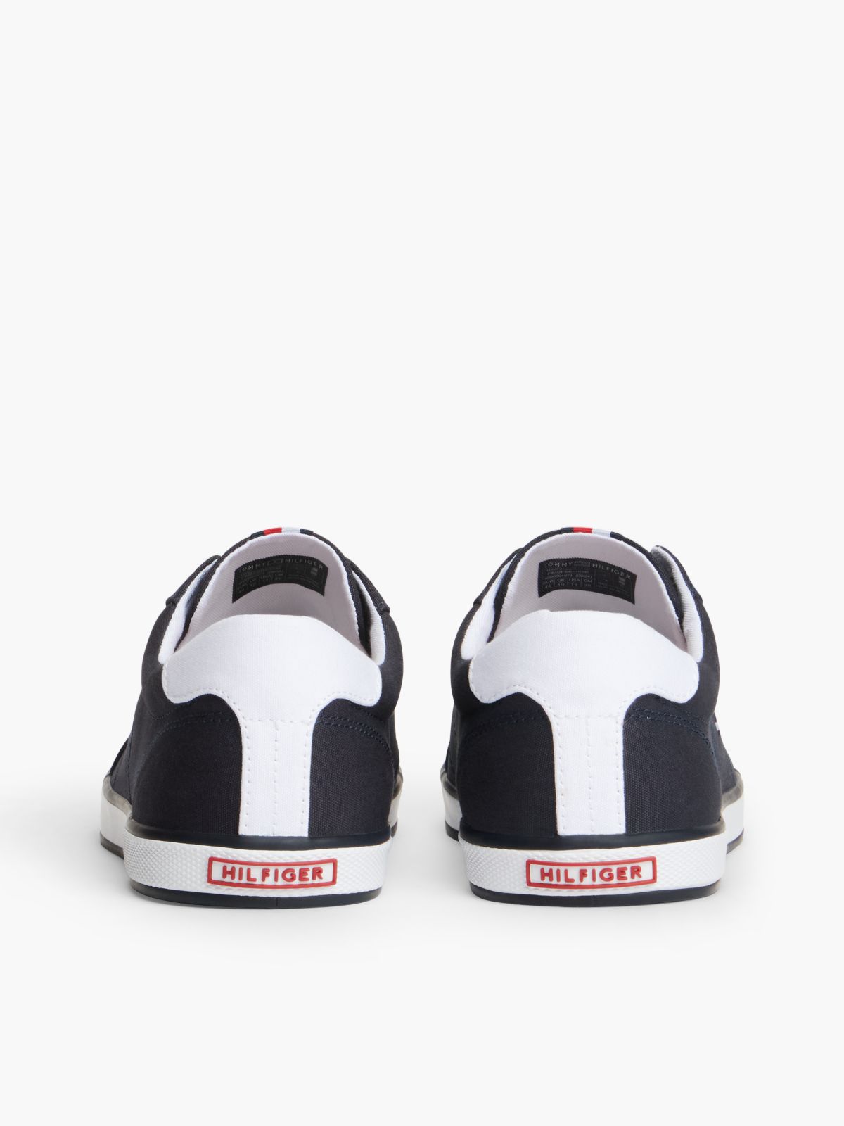 Canvas Lace Up Trainers — Blue