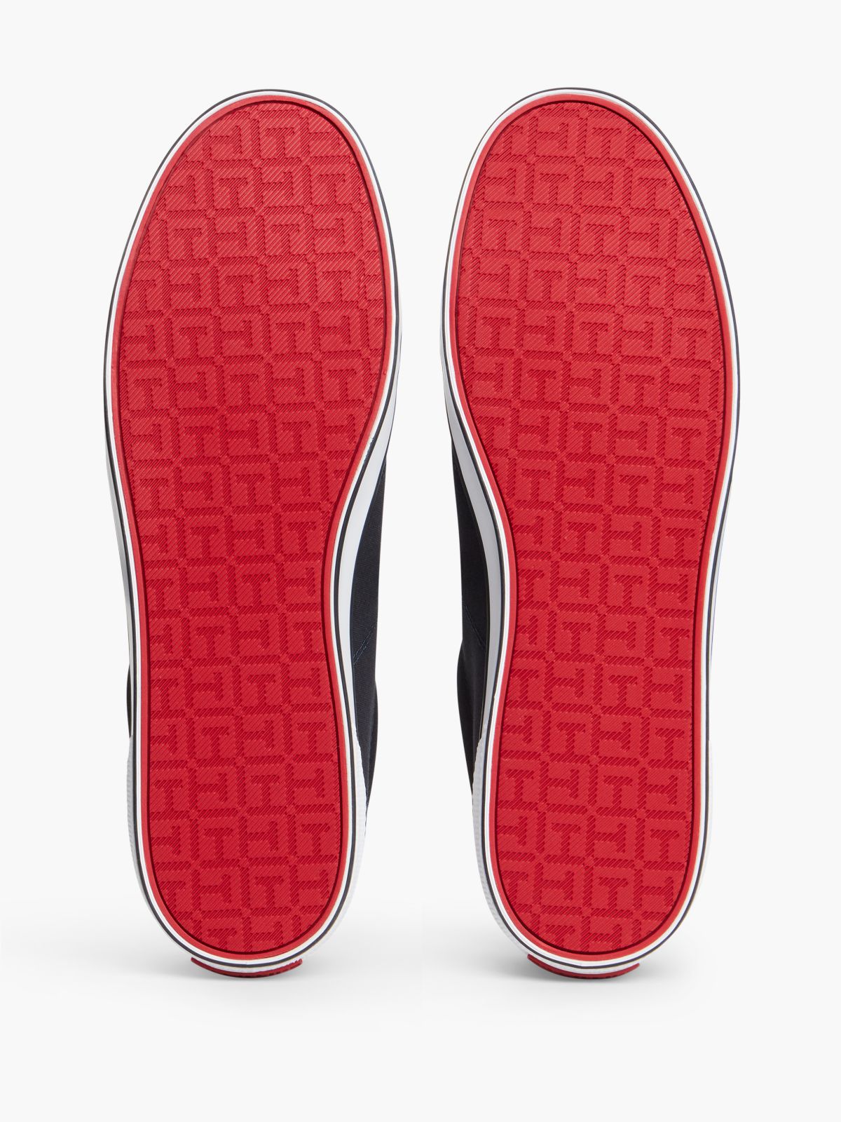 Canvas Lace Up Trainers — Blue