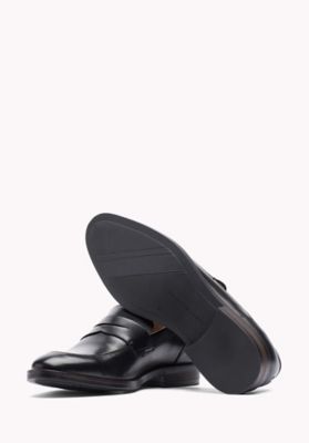 FST Genuine Leather Fur-lined Men's Casual Shoes 722KMA872 Black - Richmond main image 1