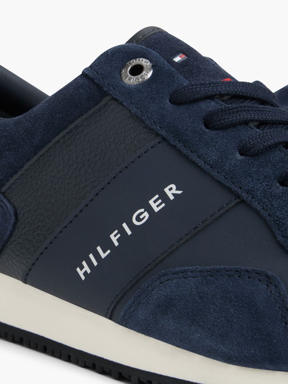 Iconic Lace-Up Trainers — Blue