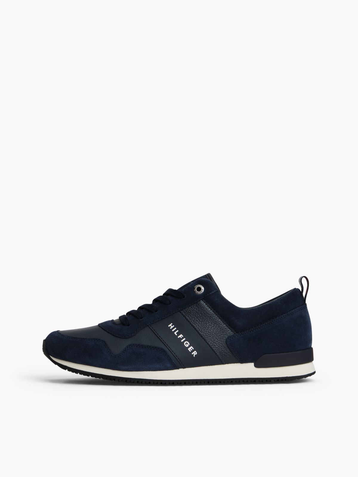 Iconic Lace-Up Trainers — Blue