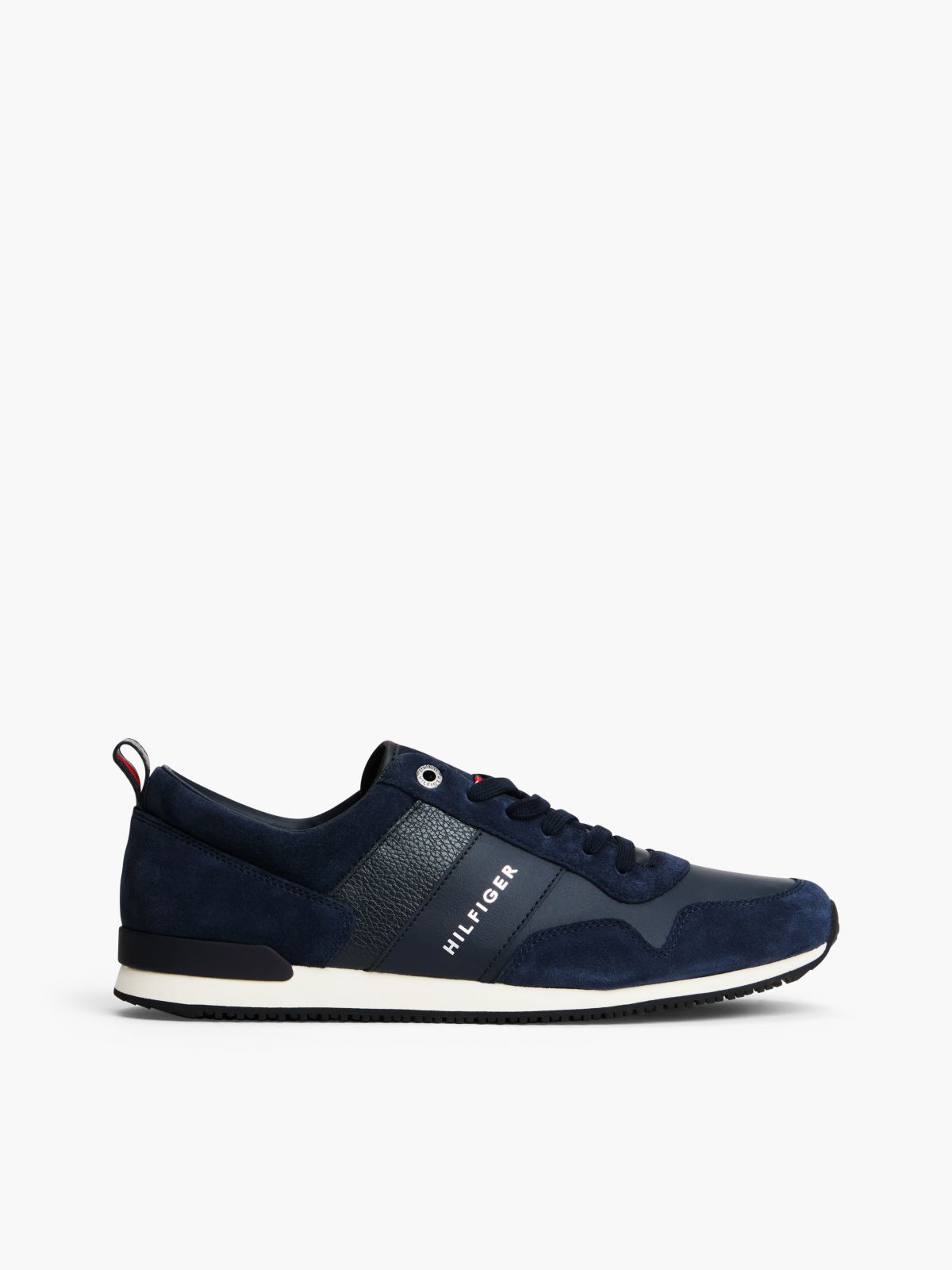 Iconic Lace-Up Trainers — Blue