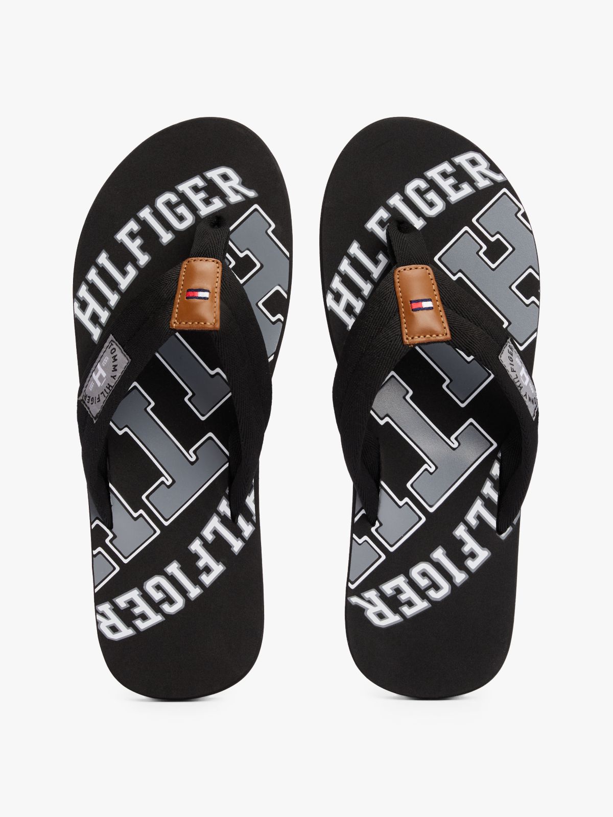 Tommy Beach Sandals — Black