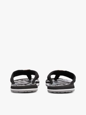 black tommy beach sandals for men tommy hilfiger