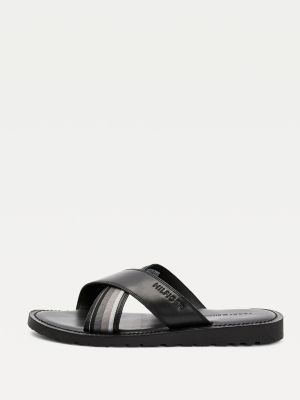 tommy hilfiger criss cross sandals