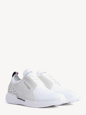 tommy hilfiger essential metallic signature tape trainers