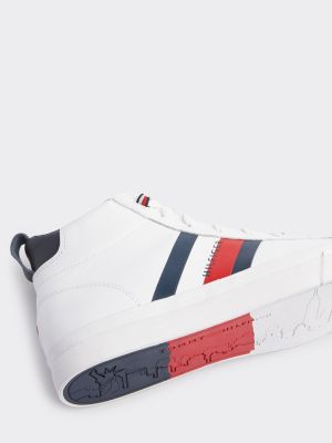 tommy jeans classic flag trainers