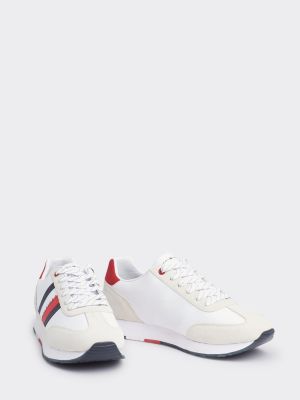 tommy hilfiger jaz trainers white