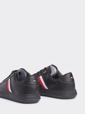 tommy hilfiger essential leather trainers