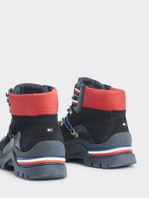 tommy hilfiger outdoor suede boot