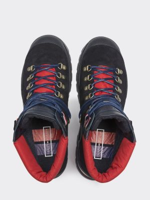 tommy hilfiger outdoor suede boot
