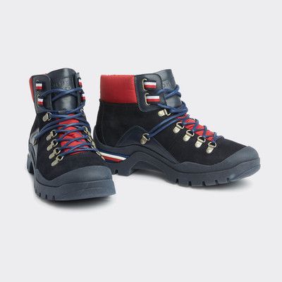 tommy hilfiger outdoor suede boot