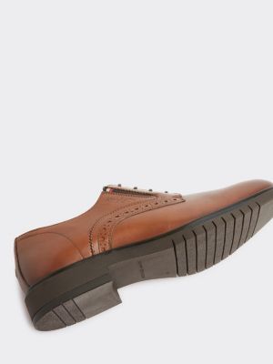 tommy hilfiger classic leather brogue