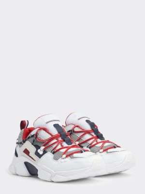 tommy hilfiger lace up trainers