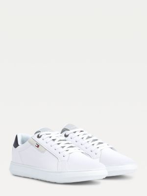 tommy hilfiger essential leather cupsole