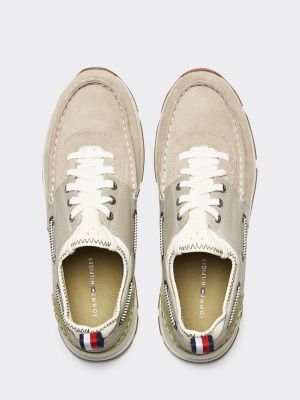 tommy hilfiger beige shoes