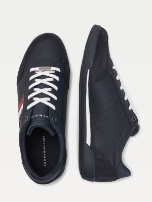 tommy hilfiger signature leather trainers