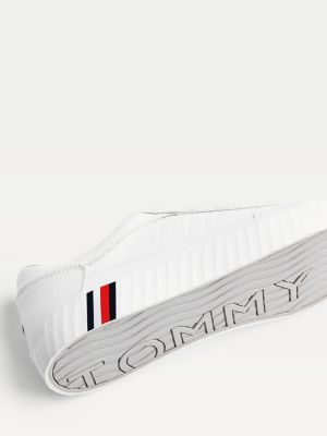 tommy hilfiger white signature sneaker trainers