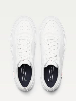 tommy hilfiger white signature sneaker trainers