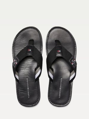 tommy hilfiger leather slippers