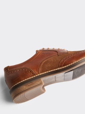 tommy hilfiger brogue shoes