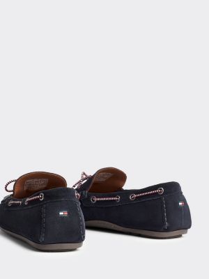 tommy hilfiger loafers blue