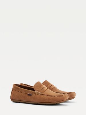 tommy hilfiger penny loafers mens