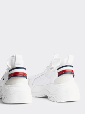 tommy hilfiger chunky knit trainers