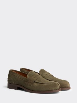 tommy hilfiger suede loafers